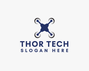 Drone Tech Gadget logo design