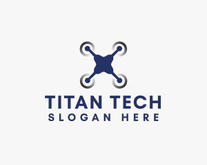 Drone Tech Gadget logo design