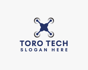 Drone Tech Gadget logo design