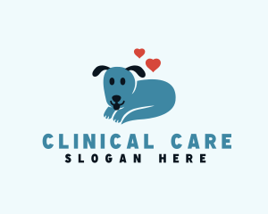 Dog Pet Animal Clinic logo design