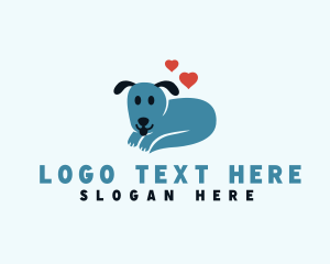 Vet - Dog Pet Animal Clinic logo design