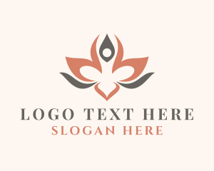 Pilates Studio - Zen Yoga Meditation logo design