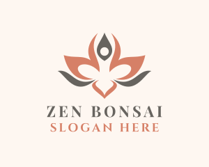 Zen Yoga Meditation  logo design