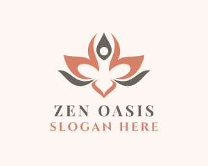 Zen Yoga Meditation  logo design