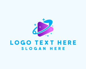 Youtube Channel - Safety Pin Media Player logo design