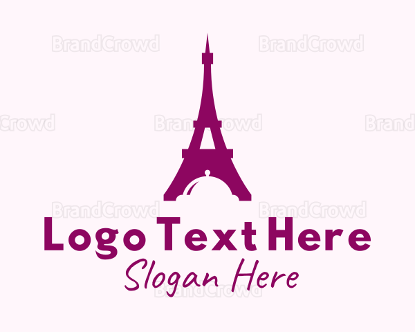 Eiffel Tower Cloche Logo