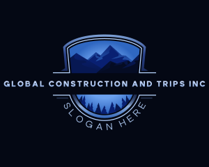 Mountaineer - Mountain Outdoor Alpine logo design