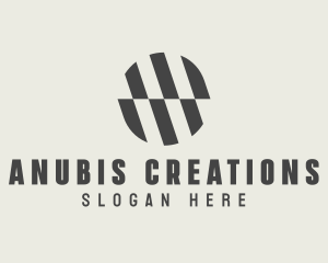 Illusion Striped Circle logo design