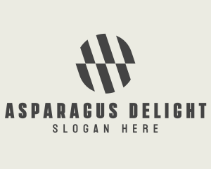 Illusion Striped Circle logo design