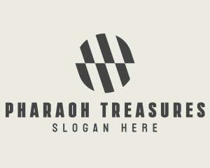 Illusion Striped Circle logo design