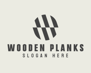 Illusion Striped Circle logo design