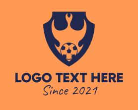 Fire - Fire Soccer Badge logo design