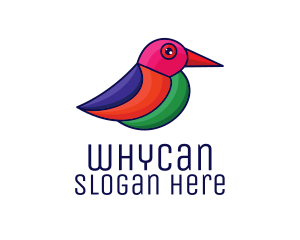 Artistic Small Bird Logo