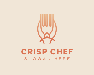 Home Kitchen Utensils  logo design