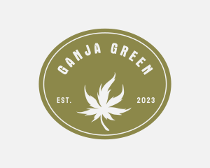 Medicinal Marijuana Leaf logo design