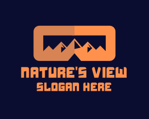 Scenery - Goggles Mountain Scenery logo design