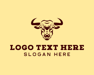 Gourmet - Bull Steakhouse Restaurant logo design