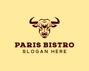 Bull Steakhouse Restaurant logo design