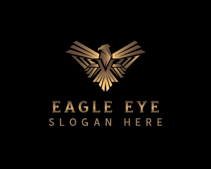 Premium Eagle Hawk logo design