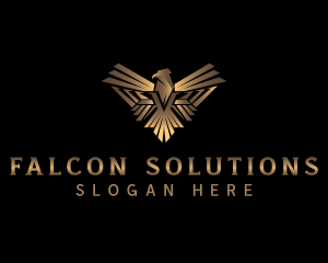 Premium Eagle Hawk logo design