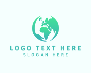 World - Global Unity Organization logo design