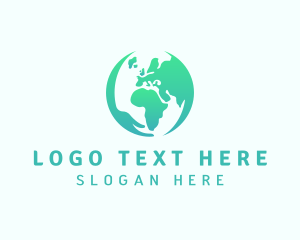 Globe - Global Unity Organization logo design