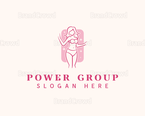 Elegant Female Lingerie Logo