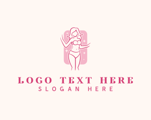 Panties - Elegant Female Lingerie logo design