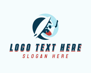Tide - Wave Sea Surfer logo design