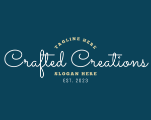 Cursive Elegant Company logo design