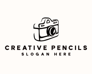 Camera Minimalist Creative logo design