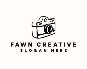 Camera Minimalist Creative logo design