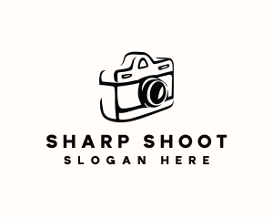 Shoot - Camera Minimalist Creative logo design