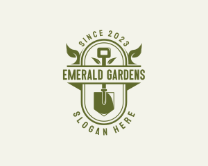 Shovel Yard Gardening logo design