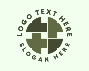Weaving Thread Badge Logo