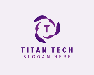 Tech Artificial Intelligence App logo design