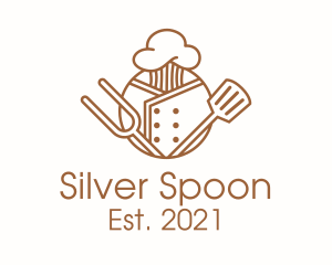 Utensil - Brown Kitchen Utensil logo design