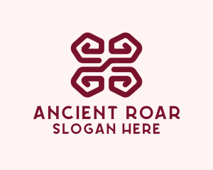 Ancient Tribal Swirl logo design