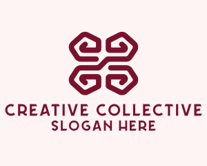 Ancient Tribal Swirl logo design