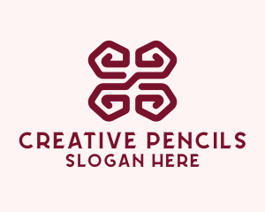 Ancient Tribal Swirl logo design