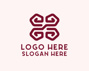 Ancient - Ancient Tribal Swirl logo design