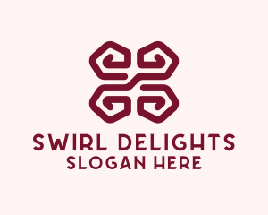 Swirl - Ancient Tribal Swirl logo design