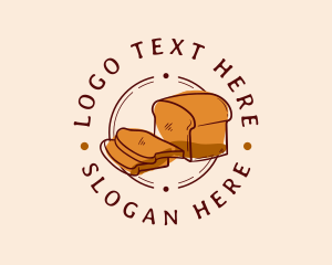 Toasted Bread - Bread Loaf Bakery logo design