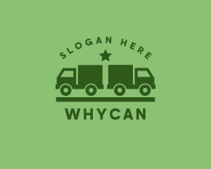 Logistics Trucking Company Logo