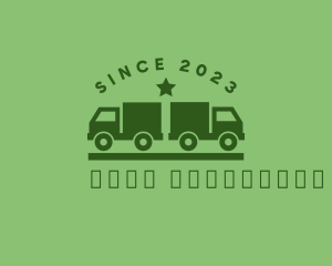 Shipping - Logistics Trucking Company logo design