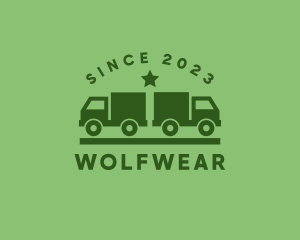 Shipping - Logistics Trucking Company logo design