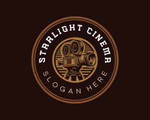 Film Cinema Camera logo design