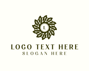 Elegant Flower Jewelry Logo