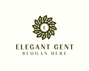 Elegant Flower Jewelry logo design