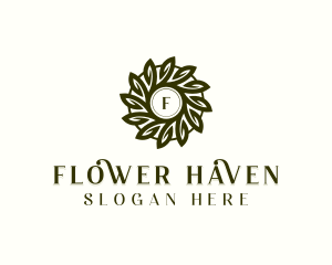 Elegant Flower Jewelry logo design